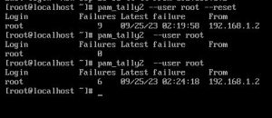 Centos 7 SSH登录失败自动封禁